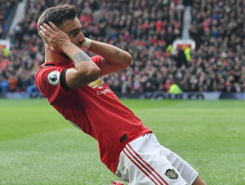  曼联布鲁诺费尔南德斯点射命中红魔战平伯恩利